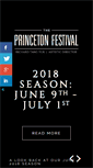 Mobile Screenshot of princetonfestival.org